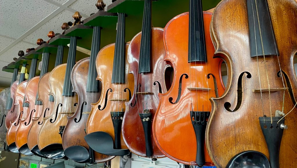 String instrument repairs and servicing